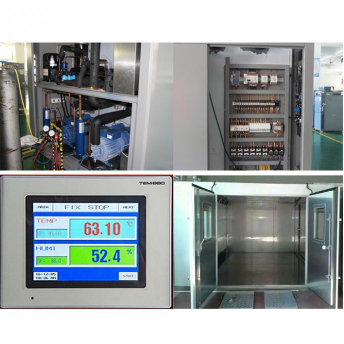 Programmable Temperature Humidity Test Chamber Walk - In Simulated ...