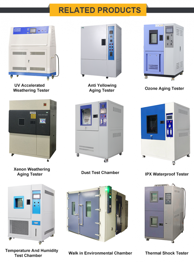 Products Fastness UV Accelerated Weathering Testing Equipment with ultraviolet lamps 5