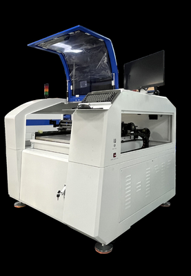 High Precision Roll To Roll Fiber Laser Engraver CNC Cutting Marking Welding
