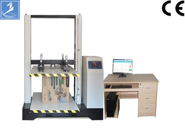 Single - Screen Paper Testing Equipment / Box And Block Stacking Corrugated Carton Compression Test Machine