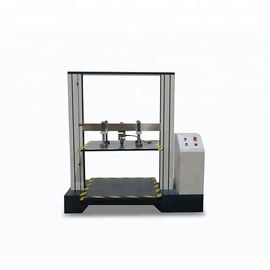 Single - Screen Paper Testing Equipment / Box And Block Stacking Corrugated Carton Compression Test Machine