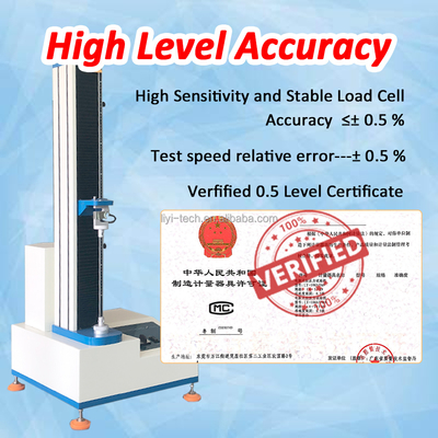Liyi Universal Testing Machine 500kg Capacity 220V Tensile Strength