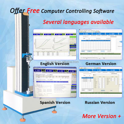 Universal Testing Machine with 500KG Max Load Capacity 220V/50HZ Power and IP56 Protection Class for Material Testing