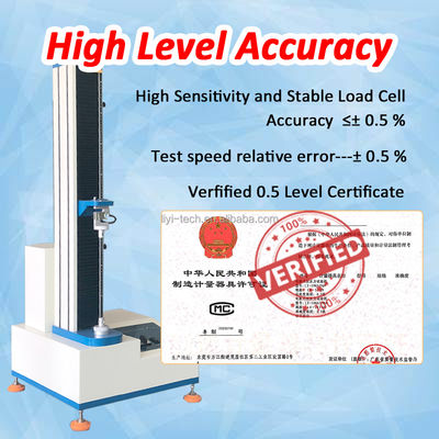 Universal Testing Machine Tensile Strength Tester with ASTM D903 GB/T2790/2791/2792 and CNS11888 Standards