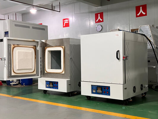 Liyi 1000 Degree 1200 / 1500 Electric High Temperature Heat Treatment Lab Industrial Muffle Furnace Price