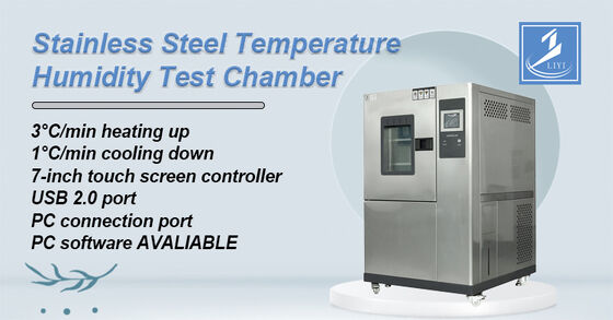 LIYI Constant Environmental Cycling Control High-low Temperature Climatic Chamber With Controlled Temperature and Humidity