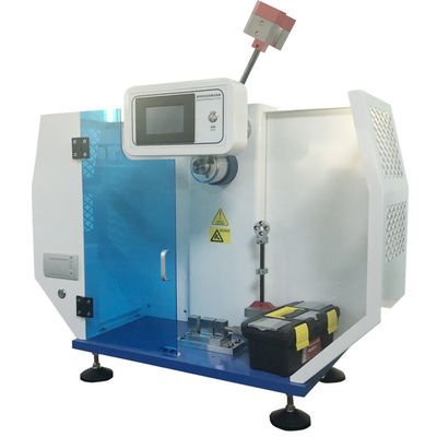 220V ISO 180 Izod Plastic Testing Equipment Pendulum Impact Tester