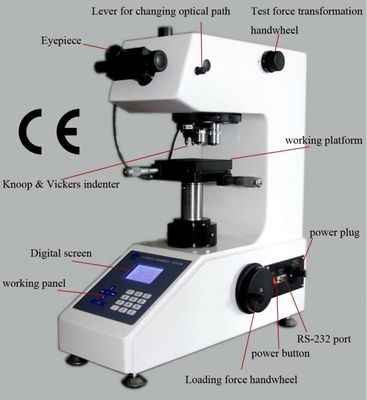 Digital Micro Vickers Hardness Tester  / Hardness Testing Equipment