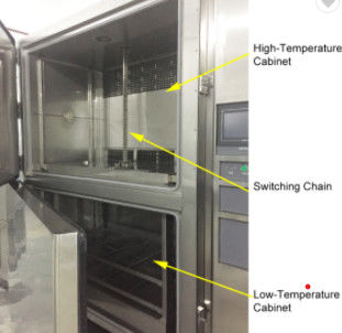 Liyi 2 Zones High Low Temperature Fast Change ESS Chamber Thermal Shock Test Cabinet