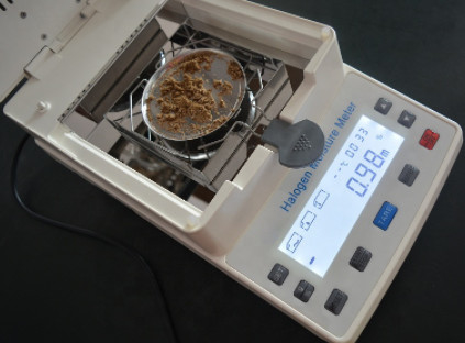 Solid Content Tester Rapid Moisture Analyzer Halogen Mositure Meter Balance