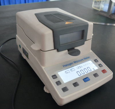 Solid Content Tester Rapid Moisture Analyzer Halogen Mositure Meter Balance