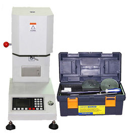 Plastic and Rubber Melt Flow Index Tester , Melt Flow Test Equipment 220V