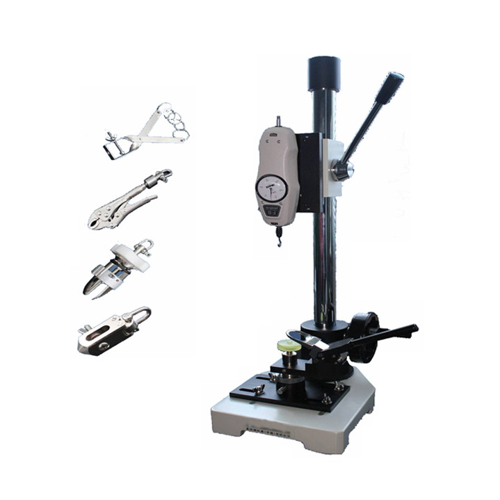 Snap Testing Machine 45kg Tensile Testing Equipment / Garment Button Snap Pull Tensile ...